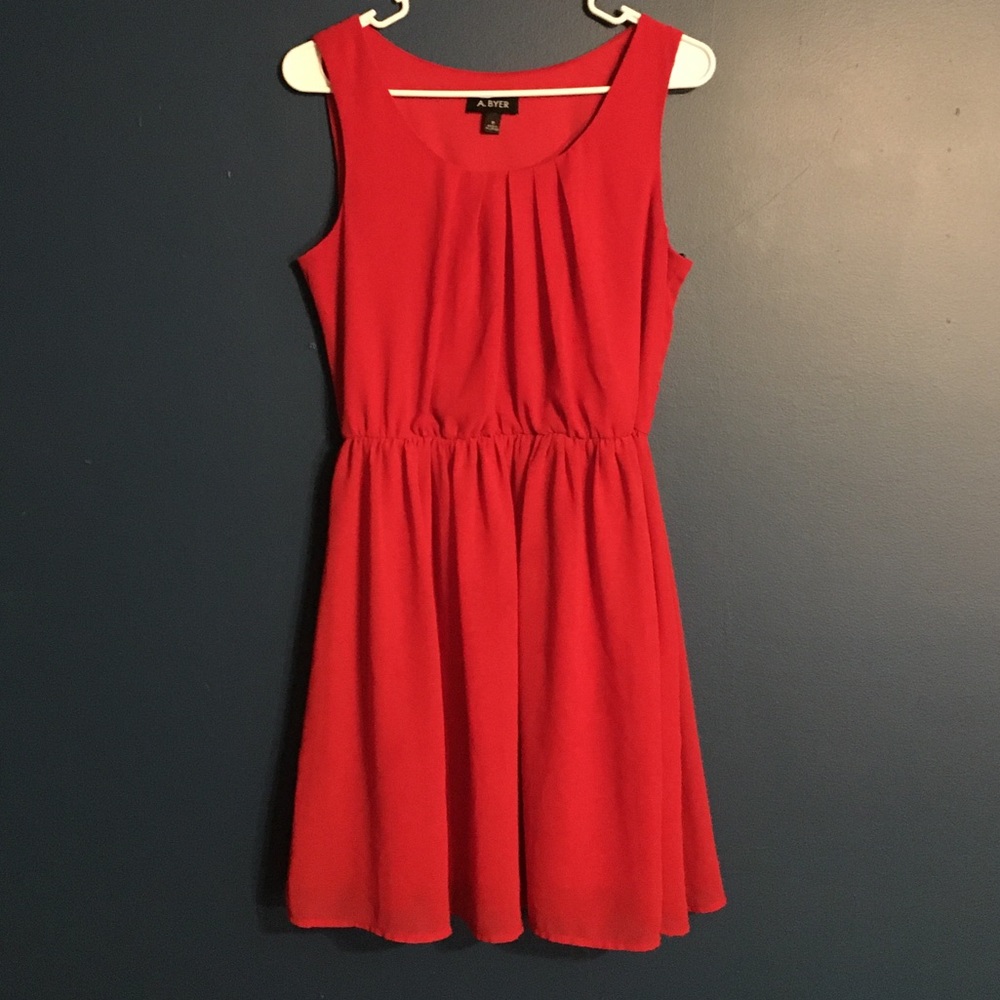 A. Byer red dress